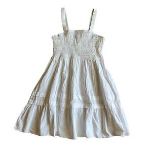 RDI Poplin Dress in White Size M